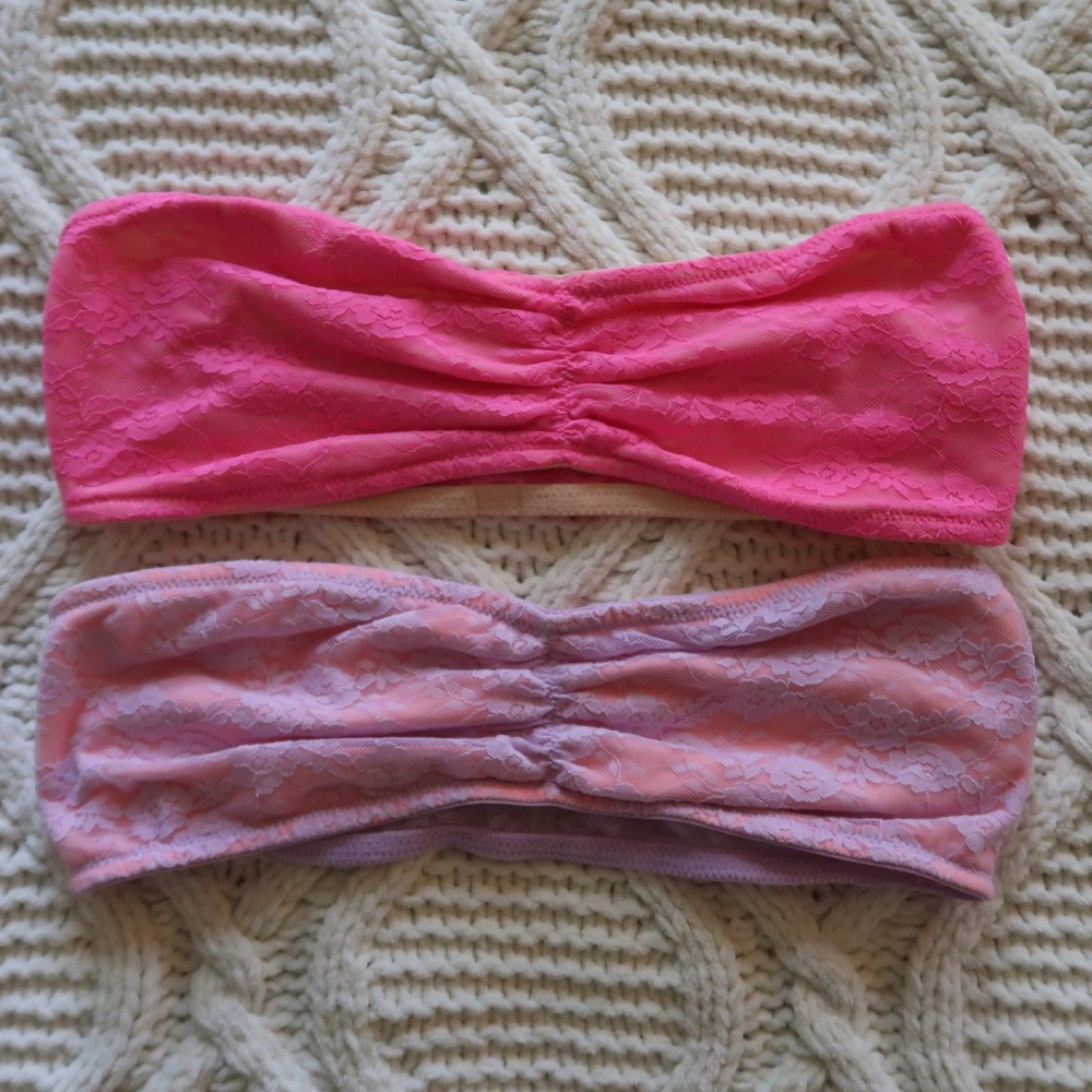 PINK bandeaus (2 for $25)